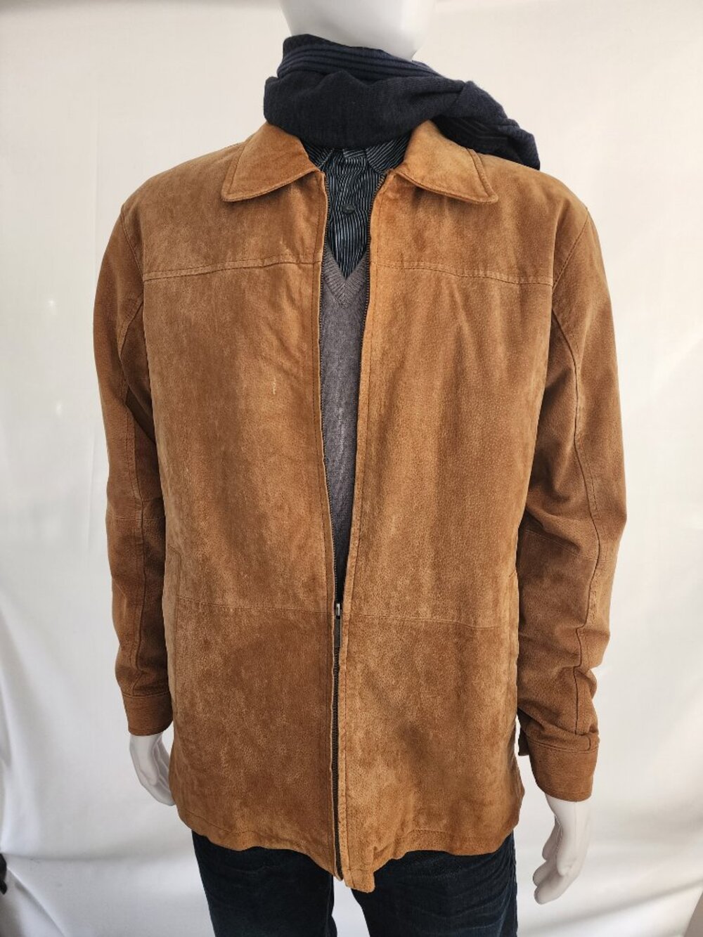 Boston Harbour Men’s Classic Jacket – Size Large